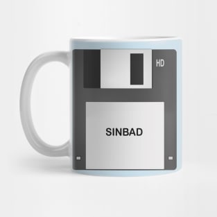 Floppy Disk Sinbad Mug